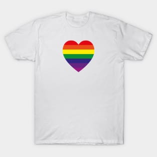 Rainbow Heart | Rainbows | T-Shirt